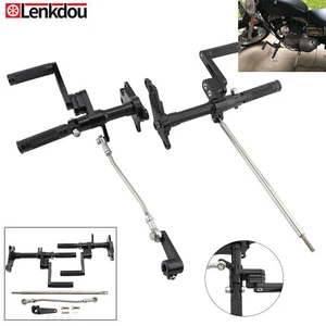 Forward Controls Pegs Levers Linkage For Harley Sportster XL883 XL1200 1986-2003 - Picture 1 of 11