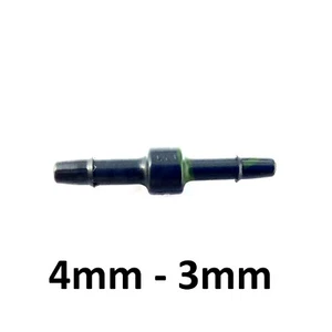 Gerader Stachel 4 bis 3 mm Schlauch Rohrverbinder Fitting Verbinder Luft Wasser - Bild 1 von 3