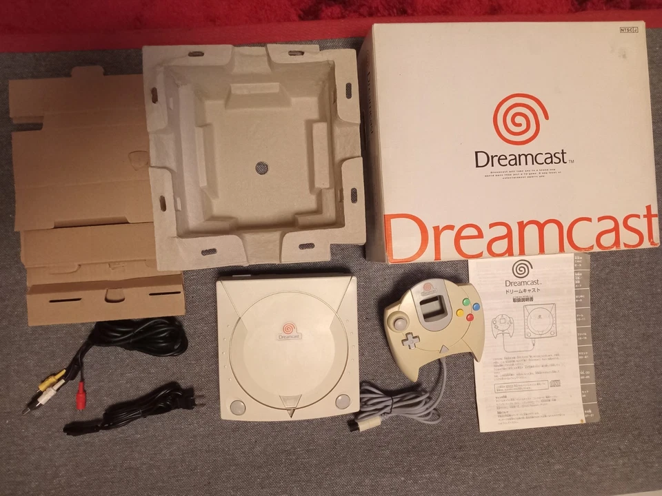 console compléte en boite SEGA DREAMCAST jap NTSC lecteur HS - Photo 1/4