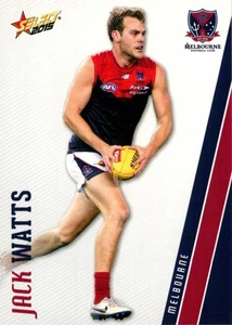 2015 Melbourne Demons AFL Select Footy Stars Card - Jack Watts - Picture 1 of 3