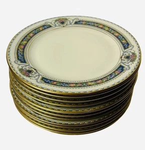 "Juego de 6 platos de pan de postre Rosenthal Alemania Orelay marfil 6"" vintage" - Imagen 1 de 7