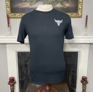 Under Armour Project Rock Herren Loose Heat Gear T-Shirt Small - Bild 1 von 5