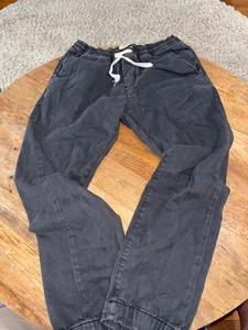 Marine Layer Pants Mens M charcoal Gray slim Fit Drawstring Saturday Vacation - Picture 1 of 9