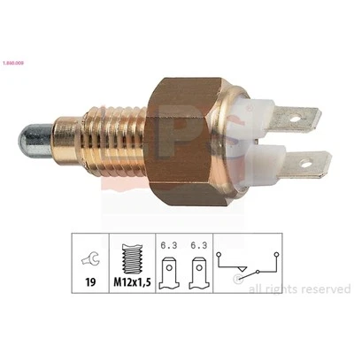 ORIGINAL® Eps Schalter, Rückfahrleuchte für VW POLO PASSAT B3/B4 Variant - Bild 1 von 4