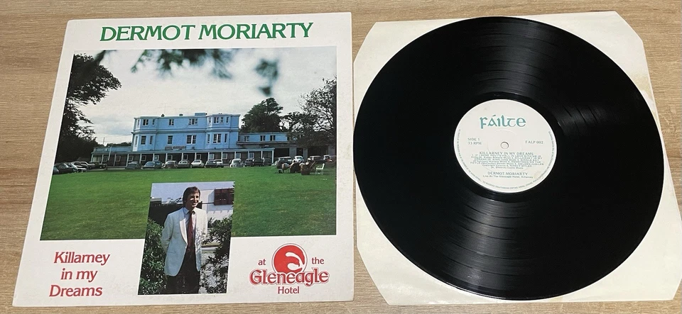 Dermot Moriarty- Killarney In My Dreams LP Vinyl Record Failte Ireland - Image 1 of 4