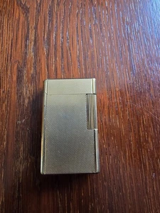 Vintage Gold Plated ST DuPont Gas Lighter - Picture 1 of 3