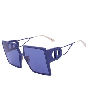 Dior 30MONTAIGNE SU Blue Square Ladies Sunglasses CD40030U 30B0 58 - Picture 1 of 6