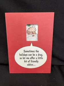 Christmas Humor Greeting Card w/Envelope - Picture 1 of 3