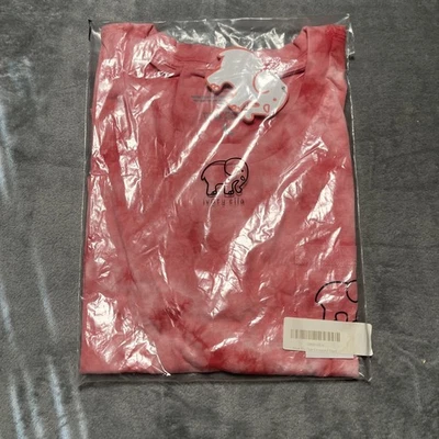 Brand New With Tags Ivory Ella Pink Tie Dye Cropped Tshirt - Size Large   - Image 1 of 4