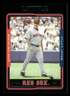 Grady Little Boston Red Sox 2005 Topps Retired Signature Black #95 SN /54 - Image 1 of 2