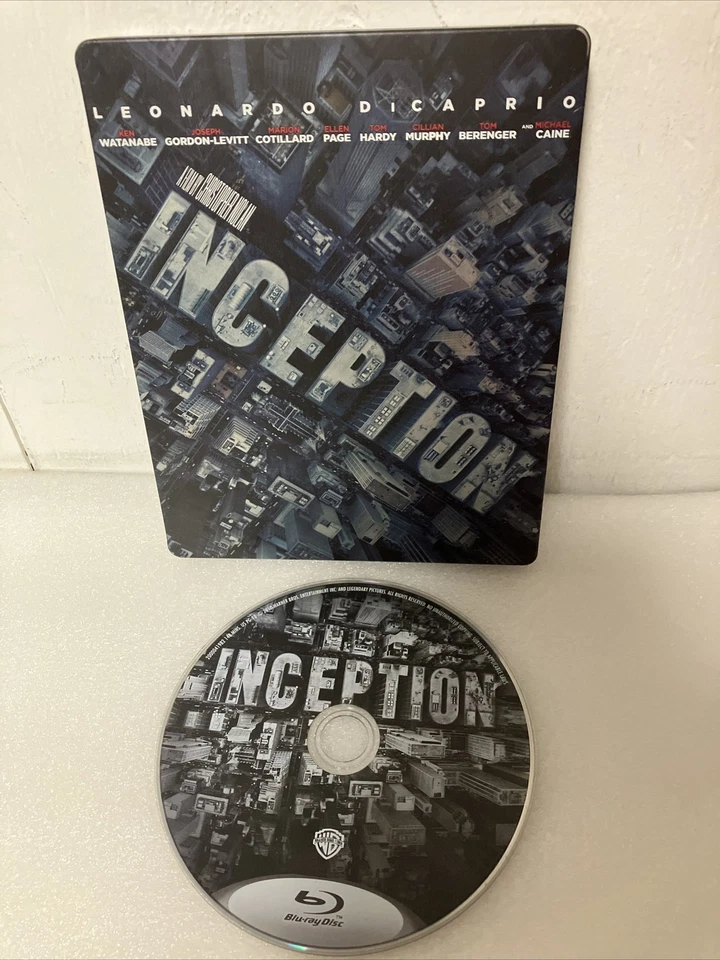 Inception Blu-ray Best Buy Exclusive SteelBook And Disc Foto 1 de 4
