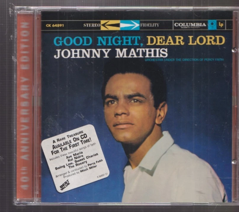 1 CENT CD Johnny Mathis –  Good Night, Dear Lord / Reissue, Remastered - Image 1 of 2