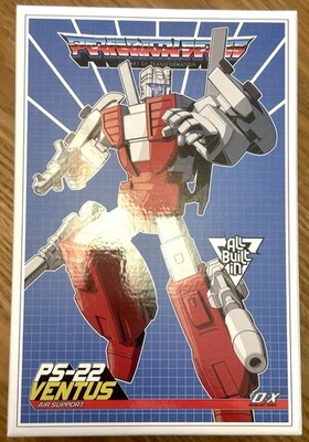 MASTERMIND CREATIONS PS-22 VENTUS (HOJAS) - TRANSFORMADORES ABIERTOS/MOSTRADOS Foto 1 de 4