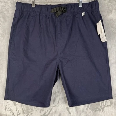 Sovereign Code Men's Navy Blue Cargo Shorts Elastic Waist Drawstring XL - Image 1 of 4