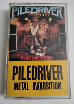Piledriver - Metal Inquisition Cassette 1991 Kraze - Imagem 1 de 4
