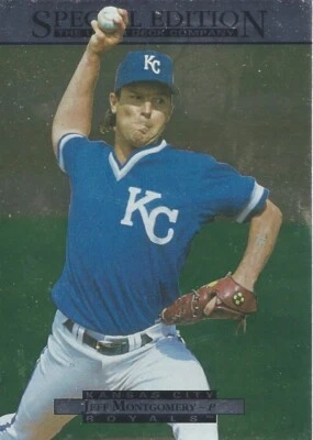 1995 Upper Deck Special Edition Jeff Montgomery 188 Royals - Image 1 of 2
