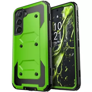 Funda verde para teléfono Samsung Galaxy S22/S22 Plus/S22 ultra a prueba de golpes - Imagen 1 de 19