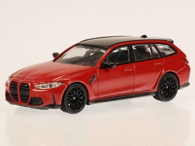 BMW G81 3er-Reihe M3 Competition touring 2023 rot Modellauto MGT 1:64 - Bild 1 von 4