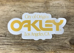Gafas de sol Oakley City of Origins Los Angeles California 6” pegatina Santa Mónica - Imagen 1 de 9