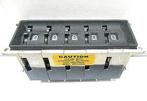 7-D-1585 DIGITRAN CODE INDICATOR SWITCH 5 SECTION NEW OLD STOCK - Bild 1 von 6