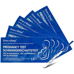 50 Pregnancy Test Ultra Early 10mIU Kits Home Urine Tests One Step - Picture 1 of 7