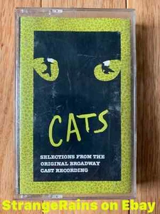 Cats Selections From The Original Broadway Cast Recording Cassette Tape ~ TESTED - Picture 1 of 6