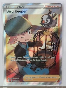 Bird Keeper 066/072 Arte Completo Pokémon Destinos Brillantes Ultra Raro - Imagen 1 de 1