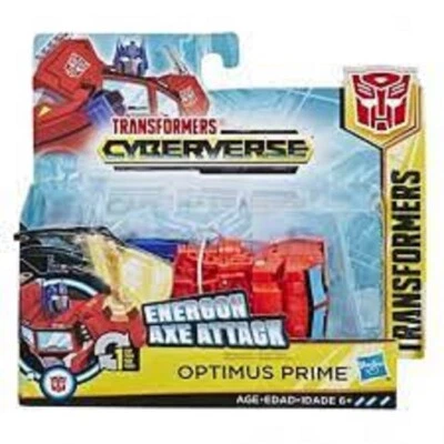 HASBRO Transformers Energon Axe Attack Robot  Transformable Optimus Prime 10 Cms - Photo 1/2