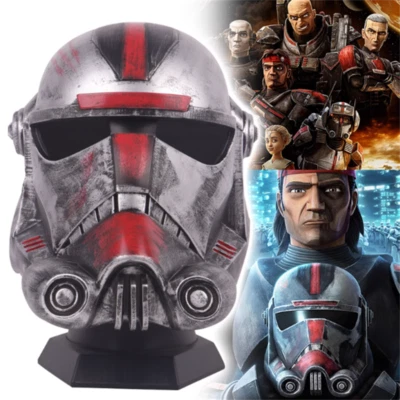 Star Wars Hunters Wearable Mask Helmet PVC Full Head Mask Halloween Party Prop  - Image 1 of 4