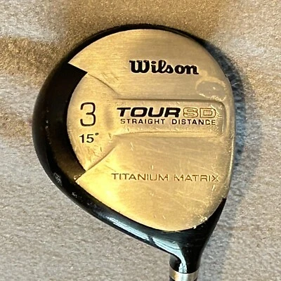 WILSON 3 Tour SD Driver 15* Straight Distance Titanium Matrix Graphite RH - Image 1 of 4