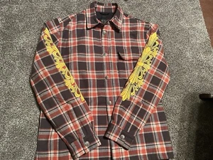 ChromexHearts Mens Padded Flannel XL Heavyweight Made in USA - Picture 1 of 6