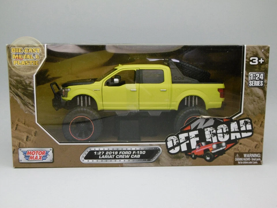Ford F-150 Lariat Crew Cab (2019) - Motormax Off Road 1:27 - MX79146GR - Immagine 1 di 1