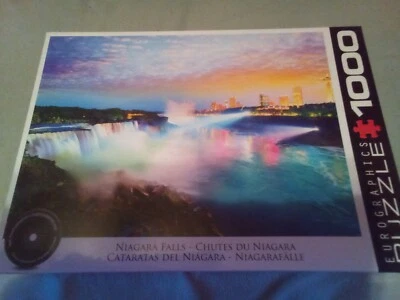 Niagara Falls 1000 Piece Jigsaw Puzzle Eurographics New - Image 1 of 3