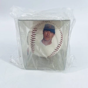 1991 Palla fotografica vintage Nolan Ryan No-Hitter Baseball NUOVO sigillato in fabbrica 487/1K - Foto 1 di 8