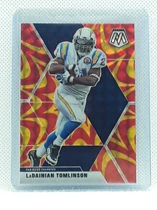 LaDainian Tomlinson 2020 Panini Mosaic #113 GOLD REACTIVE Los Angeles Chargers - Picture 1 of 2