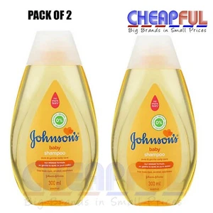 Johnson's Baby Shampoo No More Tears 2 x 300ml - Picture 1 of 2