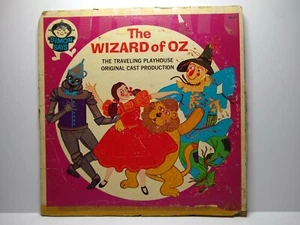 Vtg Rare The Wizard Of OZ. Vinyl Record. The Travelling Playhouse Original Cast - Picture 1 of 3