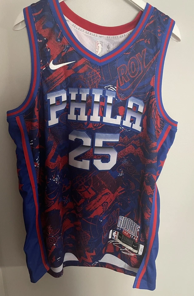 Nike Philadelphia 76ers Ben Simmons Rookie Of The Year Select Series Jersey