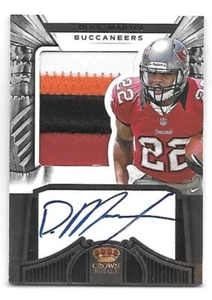 DOUG MARTIN 2012 Panini Crown Royale Jumbo Prime Patch Autograph auto RC /249 - Picture 1 of 2