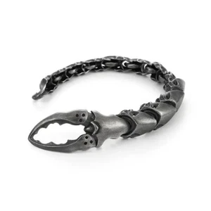 Scorpions Bracelet for Men Women Gifts Gothic Steampunk Punk Jewellery Pendant - Picture 1 of 2