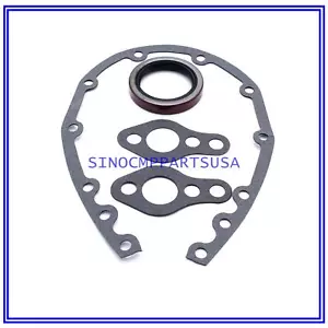 1set SBC Timing Cover Gasker And Seal Kit SBC 283 327 350 383 #9085 - Foto 1 di 9