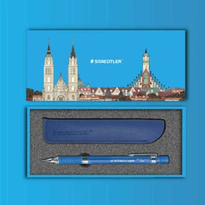 (Selten+++) Staedtler Meister China limitiert 0,5 mm Druckbleistift himmelblau NEU - Bild 1 von 5
