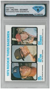 1973 Topps MIKE SCHMIDT #615 Rookie Third Basemen RC 💎 DSG 6 EX/NM