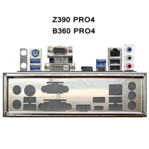 OEM I/O IO Shield für ASRock Z390 PRO4 B360 PRO4 Backplate Blend Halterung Panel - Bild 1 von 1