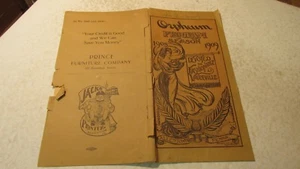 1908-1909 Orpheum Program Allentown Penn  No. 2 - Picture 1 of 5