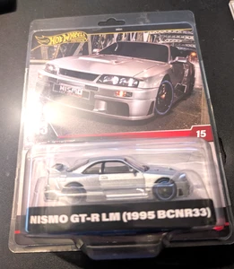 hot wheels 2025 nismo gt-r lm (1995 bcnr33) #15 silver hw premium - Bild 1 von 6
