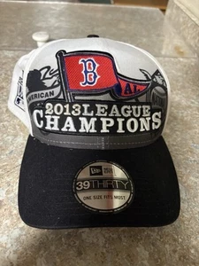 Boston Red Sox hat cap 2013 League Champions New era ONE SIZE 39thirty-FREE SHIP - Picture 1 of 7