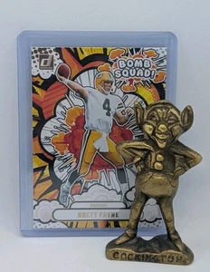2025 Panini Donruss Brett Favre #BS-BFE Bomb Squad Green Bay Packers - Picture 1 of 3