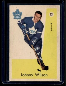 1958-59 Parkhurst * Johnny Wilson #13 VG-EX - Foto 1 di 2