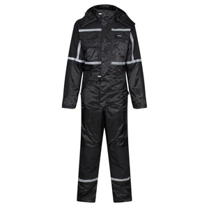 Regatta Pro schwarz wasserdichter isolierter gepolsterter Winteroverall für Herren #TRA225 - Bild 1 von 1